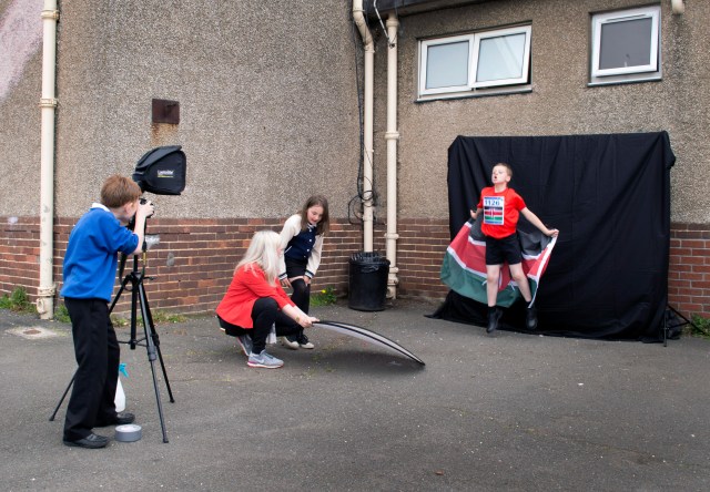 The Wild Wolves at work